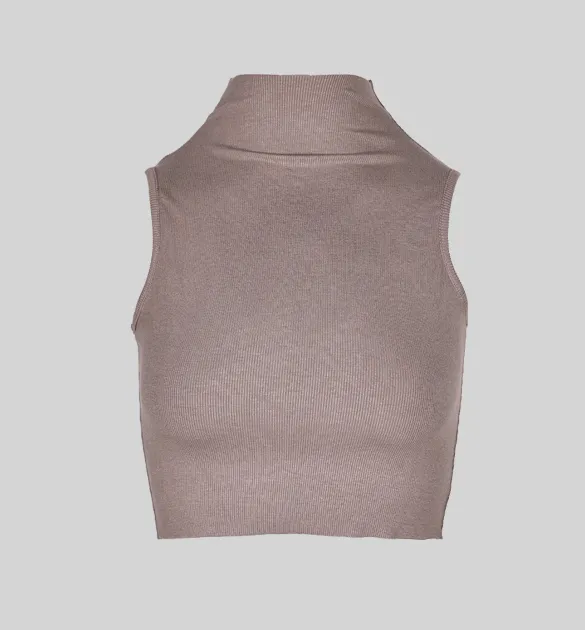Open Back Top - Brown – εικόνα 2