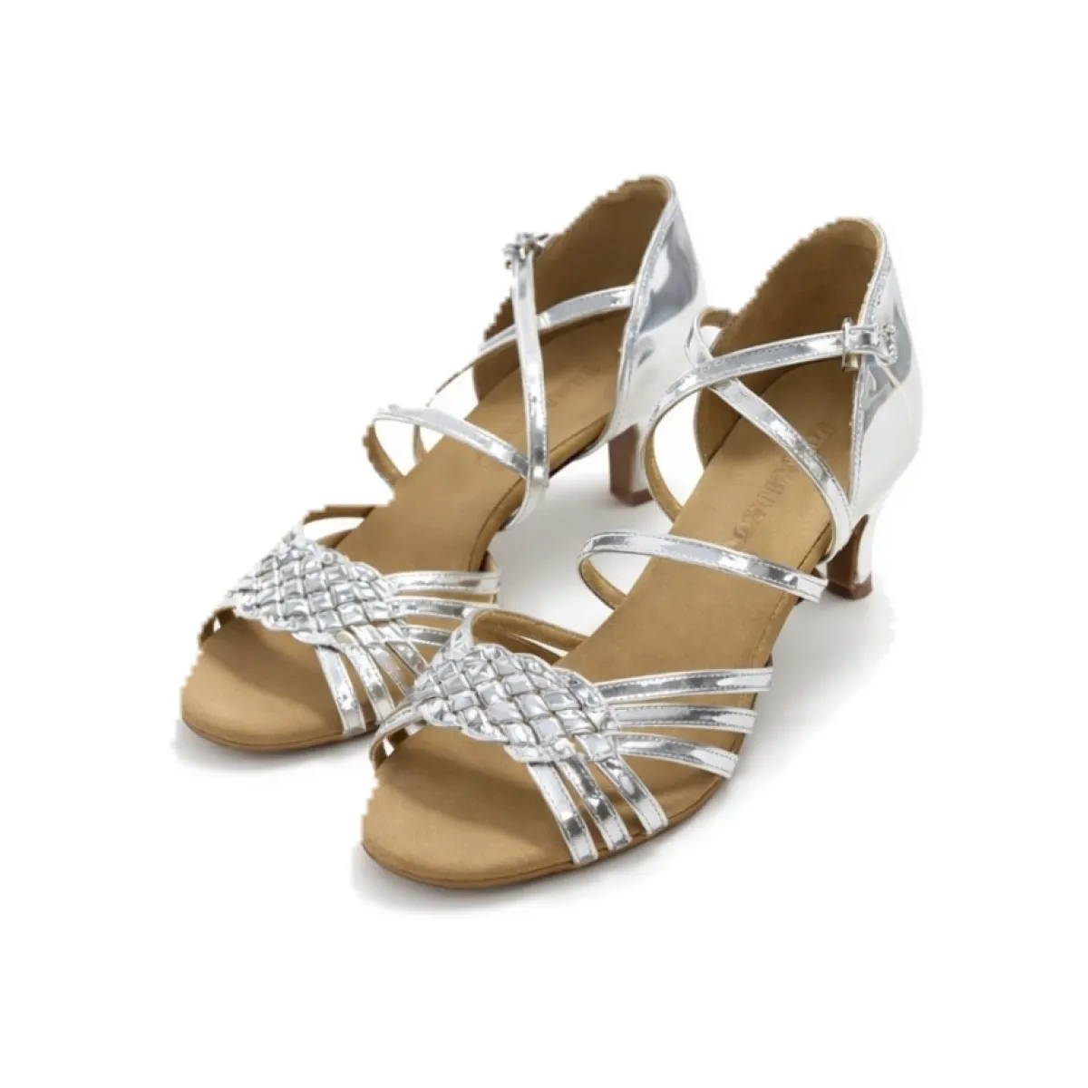 SD 2360 Mirror Silver Junior Heel – Εφηβικά