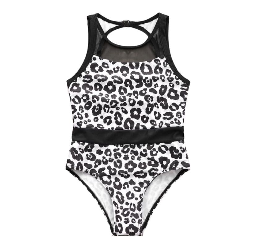 Black & White Leopard Body
