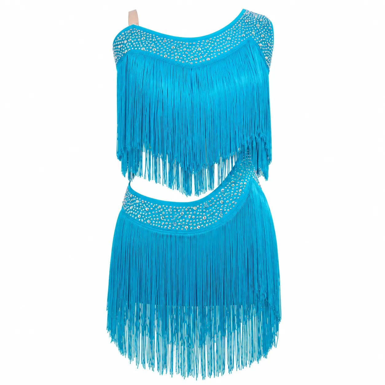 Turquoise Glam Dress